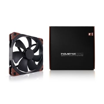 Noctua NF-A14 INDUSTRIALPPC-2000 PWM Computer case Fan 14 cm Black, Brown 1 pc(s)