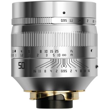 TTArtisan 50mm f/0.95 Lens for Leica M Silver