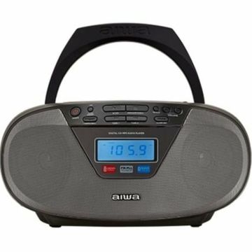 AIWA Portable Wireless Boombox BBTU-400, Black