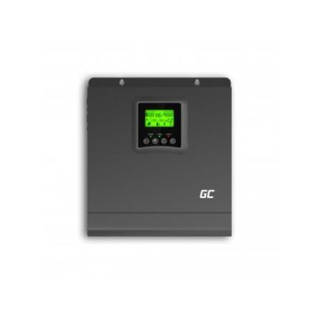 Green Cell Solar Inverter Off Grid Inverter With MPPT Solar Charger 24VDC 230VAC 2000VA/2000W Pure Sine Wave (INVSOL03)