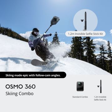 DJI Osmo 360 Skiing Combo
