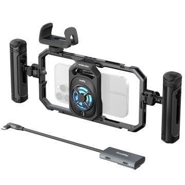 SmallRig 5276 All-in-One Thermal Dual-handheld Video Kit for Mobile Phone
