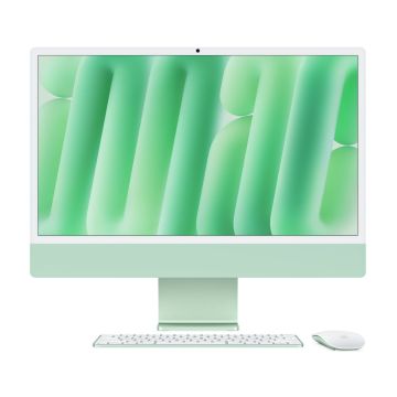 Apple iMac 24 Apple M4 10C CPU, 10C GPU 16GB RAM 512GB SSD Trackpad, Keyboard with Touch ID and Numeric Keypad Green (Spec. conf.)