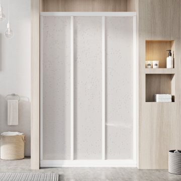 Ravak Shower Door ASDP3-80 198 White + Polystyrene Pearl (00V401R211)