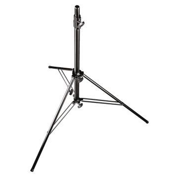 Manfrotto Black Air-cushioned Levelling Leg LE Stand (126BMUAC)