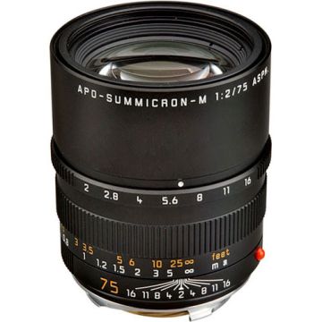 Leica APO-SUMMICRON-M 75mm F/2 ASPH. Black (11637)
