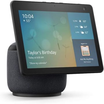Amazon Echo Show 10 (3rd generation) HD smart display with motion and Alexa Charcoal