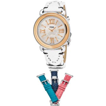 Fendi Selleria 3 Additional Straps Set With Ladies Watch F8012345H0-SET1