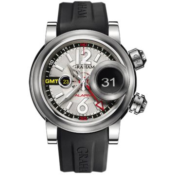 Graham Swordfish Grillo Alarm GMT Men's Watch 2SWGS.S08A