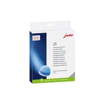 Jura 3-Phase Cleaning Tablets 25pcs (25045)