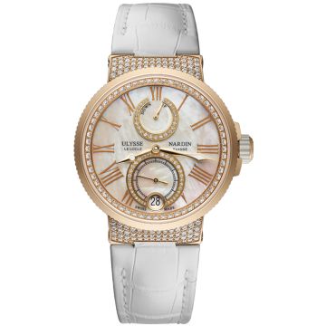 Ulysse Nardin Marine Lady Chronometer Ladies Watch 1182-160C/490