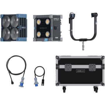 Nanlux Evoke Matrix 2500B Bi-color Multi-Source Spot Light Kit in Flight Case