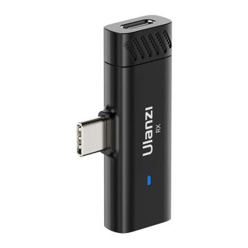 Ulanzi HM2301 Dual Transmitter Multi-Device Wireless Microphone Receiver (Type C)