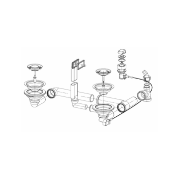 Franke WK Autom. 2B slottedOF TCK CLI Grey (112.0692.430)
