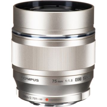 Olympus M.Zuiko Digital ED 75mm F/1.8 Silver