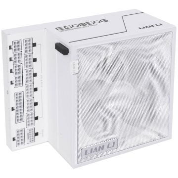 Lian Li EDGE GOLD 850 80 PLUS Gold Power Supply, PCIe 5.1, ATX 3.1 - 850 Watts, white (Edge Gold 850W White)