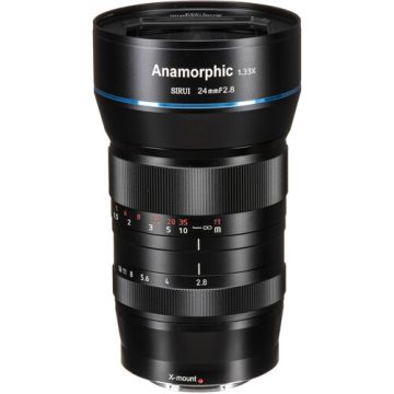 Sirui 24mm F/2.8 1.33x Anamorphic Lens Fujifilm X-Mount