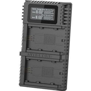 Nitecore USN4 Pro Li-ion USB Twin Double Charger for Sony NP-FZ100 Camera Battery