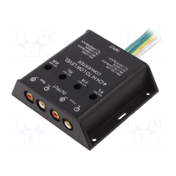 High level speaker signal to Low level RCA adapter (4-channel) 30.5000-04