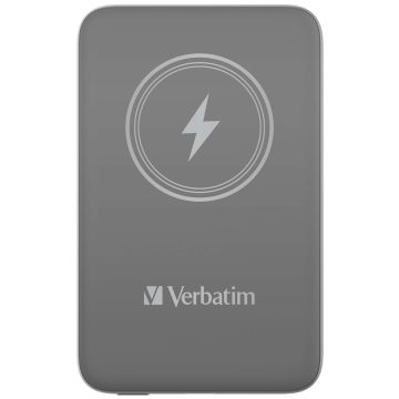 Verbatim Charge n Go Magnetic Power Bank 10000 mAh gray