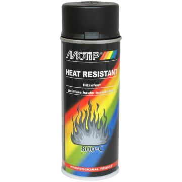 Motip Thermo Spray 800°C Black 400ml (04031&MOTIP)