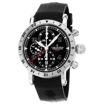 Chronoswiss Timemaster GMT Chronograph Men's Watch CH-7533GST-BK2