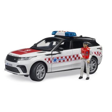 Bruder Range Rover Velar Emergency vehicle with driver (02885)