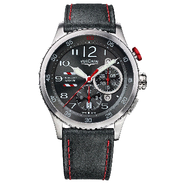 Vulcain Aviator Instrument Chronograph Men's Watch 590163A17.BFC006