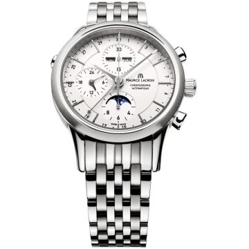 Maurice Lacroix Les Classiques Phase de Lune Men's Watch LC6078-SS002-13E