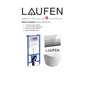 Laufen WC Set 4 in 1 (KOMP-LAUFEN)