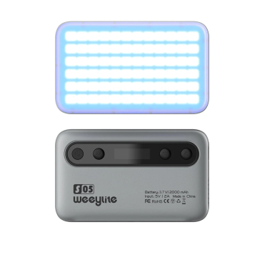 Weeylite S05 Portable Pocket RGB Light Grey
