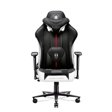 Diablo X-Player 2.0 Black - White Normal Size Gaming Chair