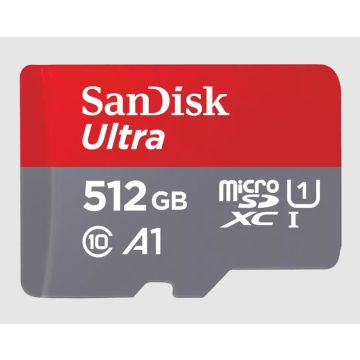 SanDisk Ultra microSD with SD Adapter 512GB SDSQUAC-512G-GN6MA