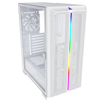 Montech SKY ONE Lite, Mid Tower, Tempered Glass - White (SKY ONE LITE WT)