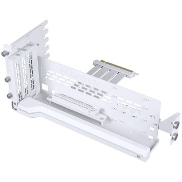 PHANTEKS Premium Vertical GPU Bracket + PCIe 4.0 x16 Riser Cable, DRGB - 220 mm, white (PH-PGPUKT4.0_DWT01)