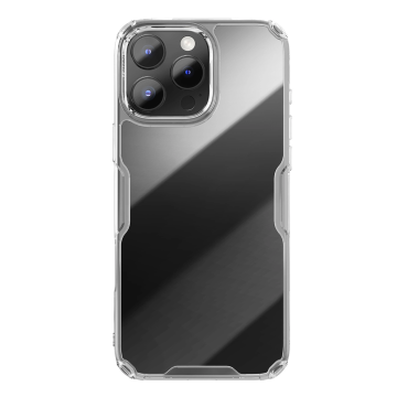Nillkin Nature Pro Case for iPhone 16 Pro transparent and White