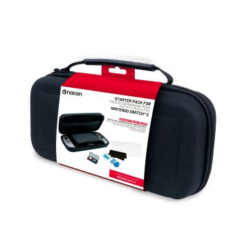 Nacon Pouch and Protection Pack for Nintendo Switch 2 | Black