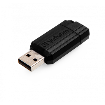 Verbatim USB Stick 2.0 PinStripe 32 GB black