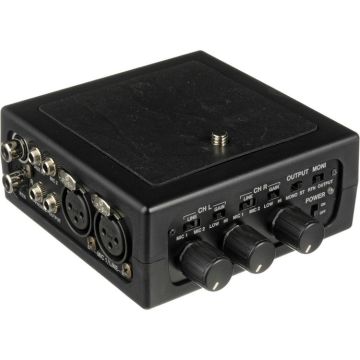 Azden FMX-DSLR 2 Channel Portable Mic/Line Mixer For DSLR Cameras