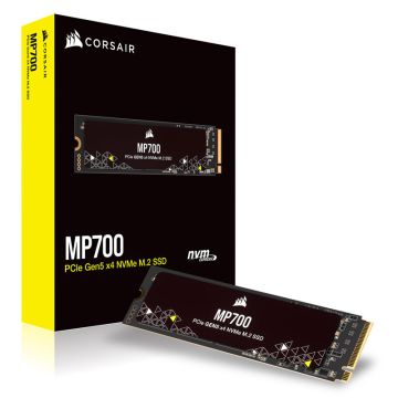 Corsair MP700 NVMe SSD, PCIe 5.0 M.2 Typ 2280 - 2 TB (CSSD-F2000GBMP700R2)