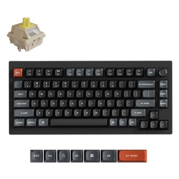 Keychron V1 Ultra Wireless Keyboard Black (V1U-D4)