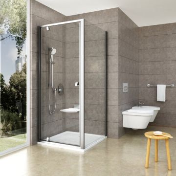 Ravak Fiksētā Siena Pivot PPS 80cm Satīna (90G40U00Z1)
