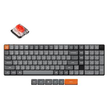 Keychron K17 Max RGB Keyboard Black (K17M-H1)