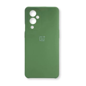 9D Oneplus 9 Silicone Case Green
