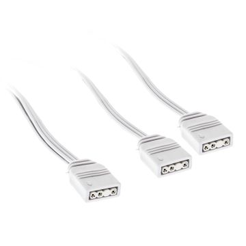 Kolink ARGB 1-2 Splitter Cable - 30cm, White (PGW-AC-KOL-155)