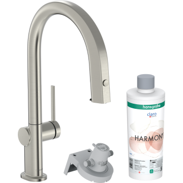 Hansgrohe Aqittura M91 Filtersystem 210 Maisītājs ar Izvelk. Snīpi, Sbox Hroms (76800800)