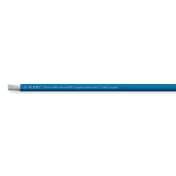 JL Audio JLM-XD-BPW4-100 4 AWG Premium Power Cable - Blue