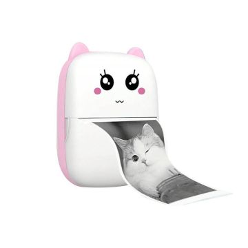Drukus LXUM3P Mini Termālais Fotoprinteris (5902270789256) Rozā