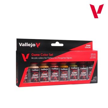 Vallejo - Game Color Skin Tone 8 colors set
