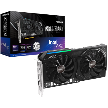 ASRock Arc B580 Challenger 12GB OC graphics card, 12288 MB GDDR6 (90-GA5LZZ-00UANF)